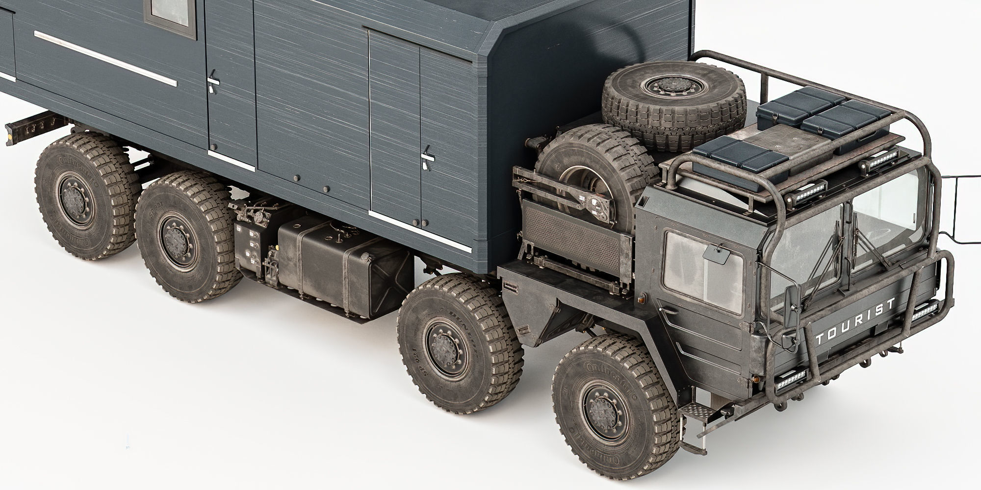 MAN KAT 8x8 3D model_7