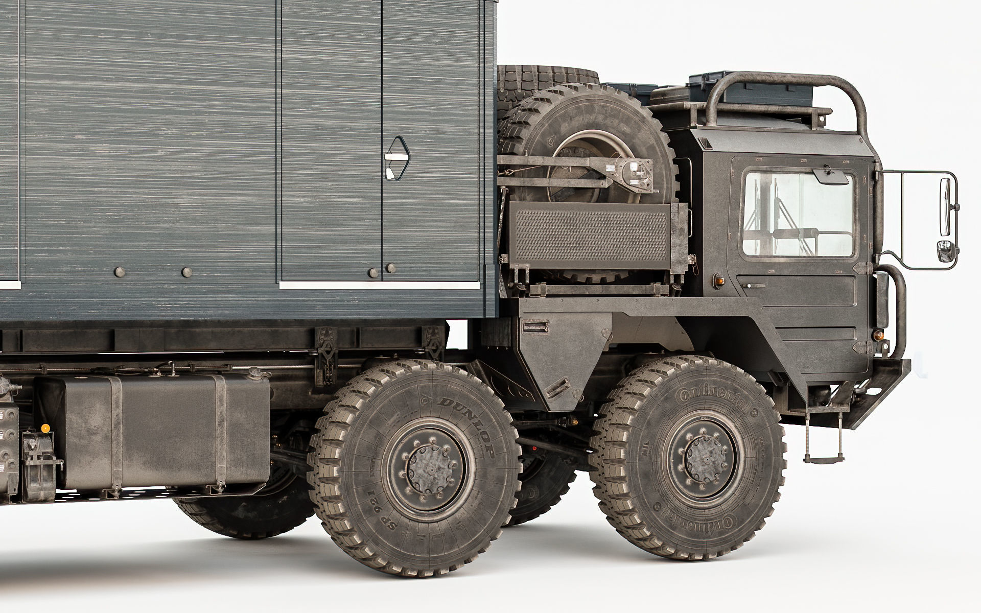 MAN KAT 8x8 3D model_8