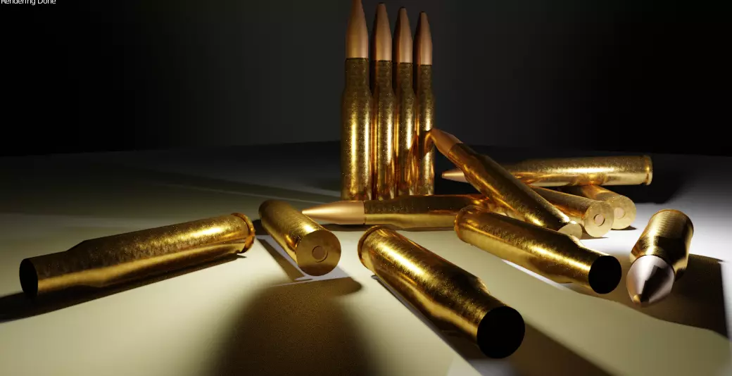 Ammo browning 3D model_0