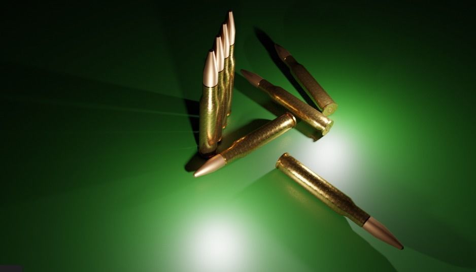 Ammo browning 3D model_1