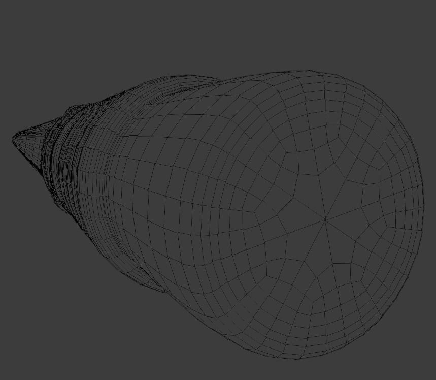 Generic HB Pencil 3D model_5