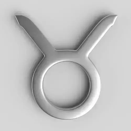 Taurus Sign 3D model