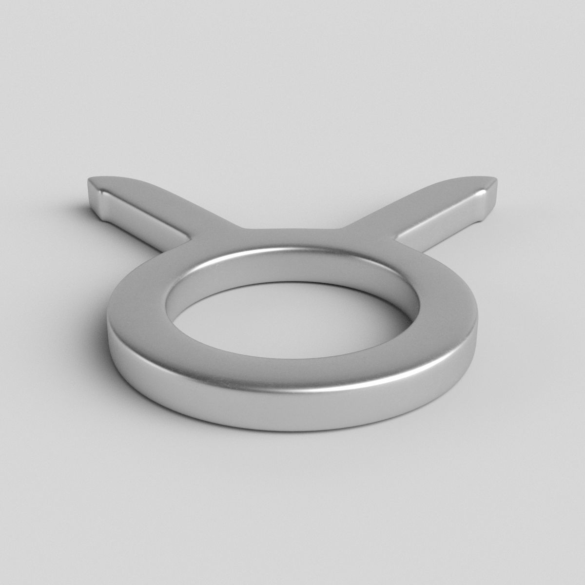 Taurus Sign 3D model_1