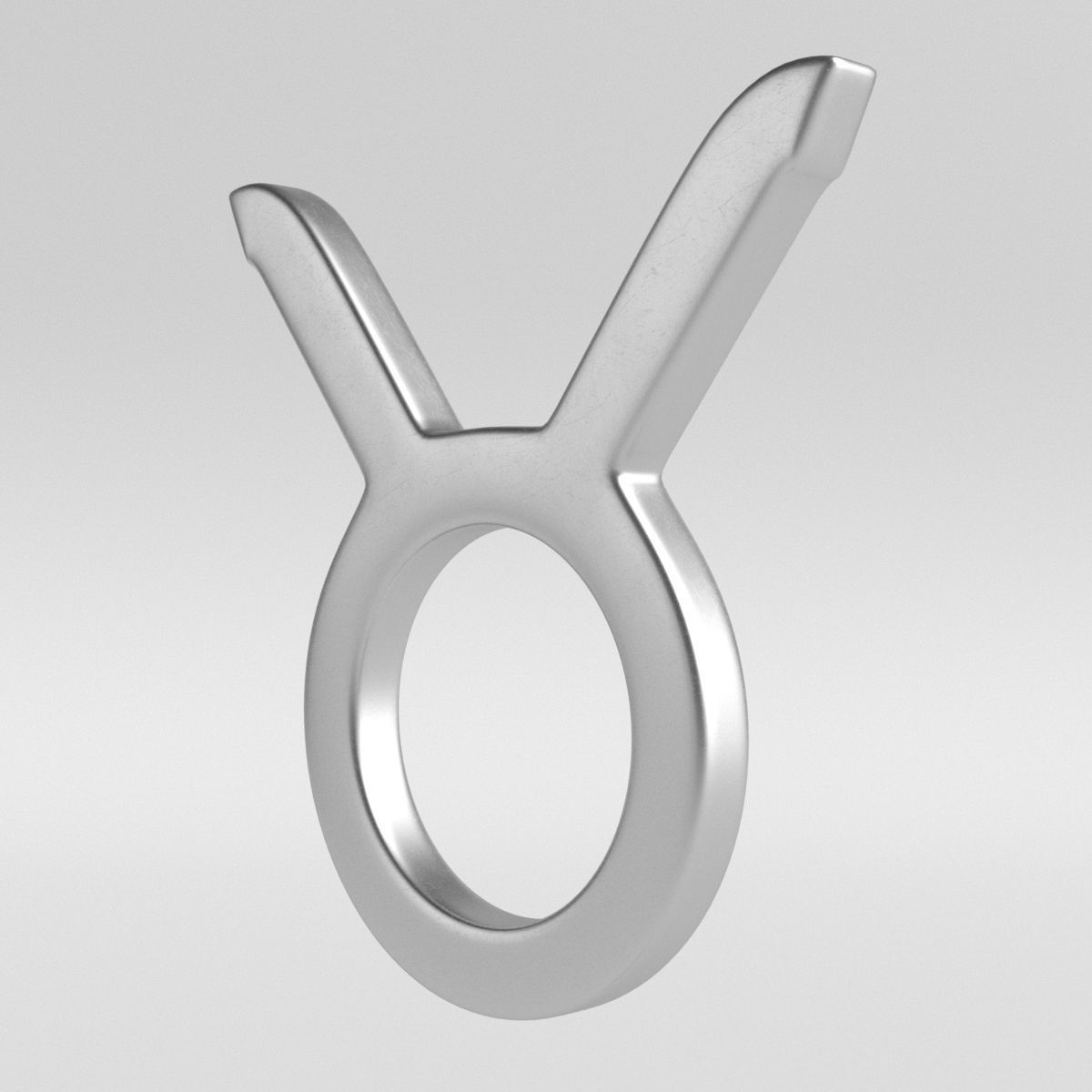 Taurus Sign 3D model_2