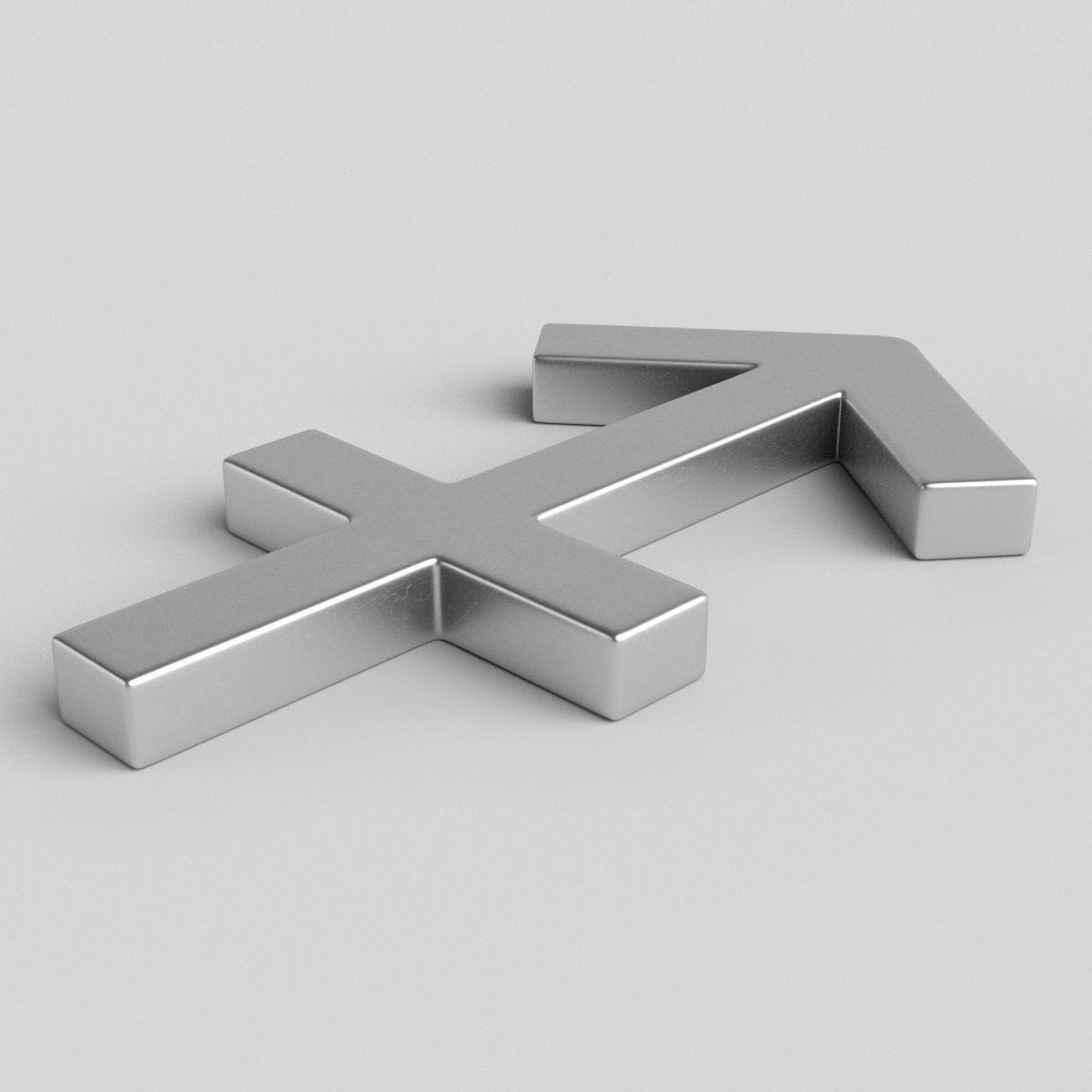 Sagittarius Sign 3D model_1