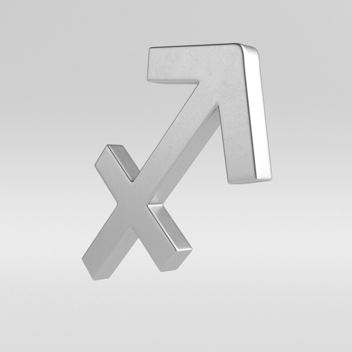 Sagittarius Sign 3D model_2