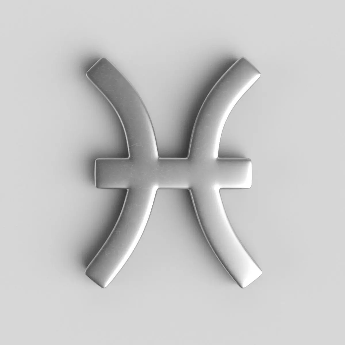Pisces Sign 3D model_0