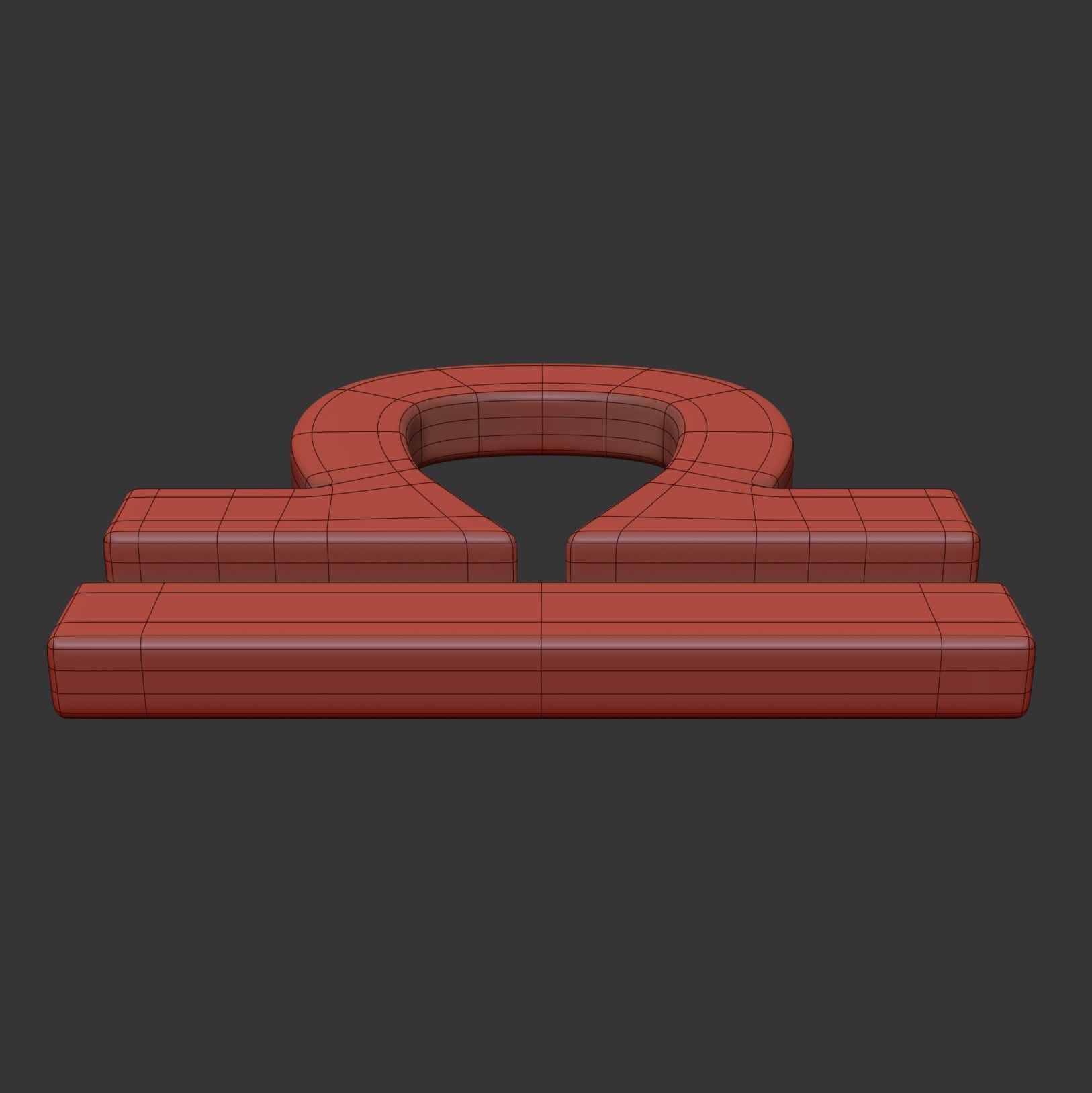 Libra Sign 3D model_5