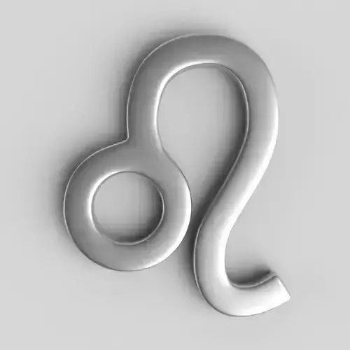 Leo Sign 3D model