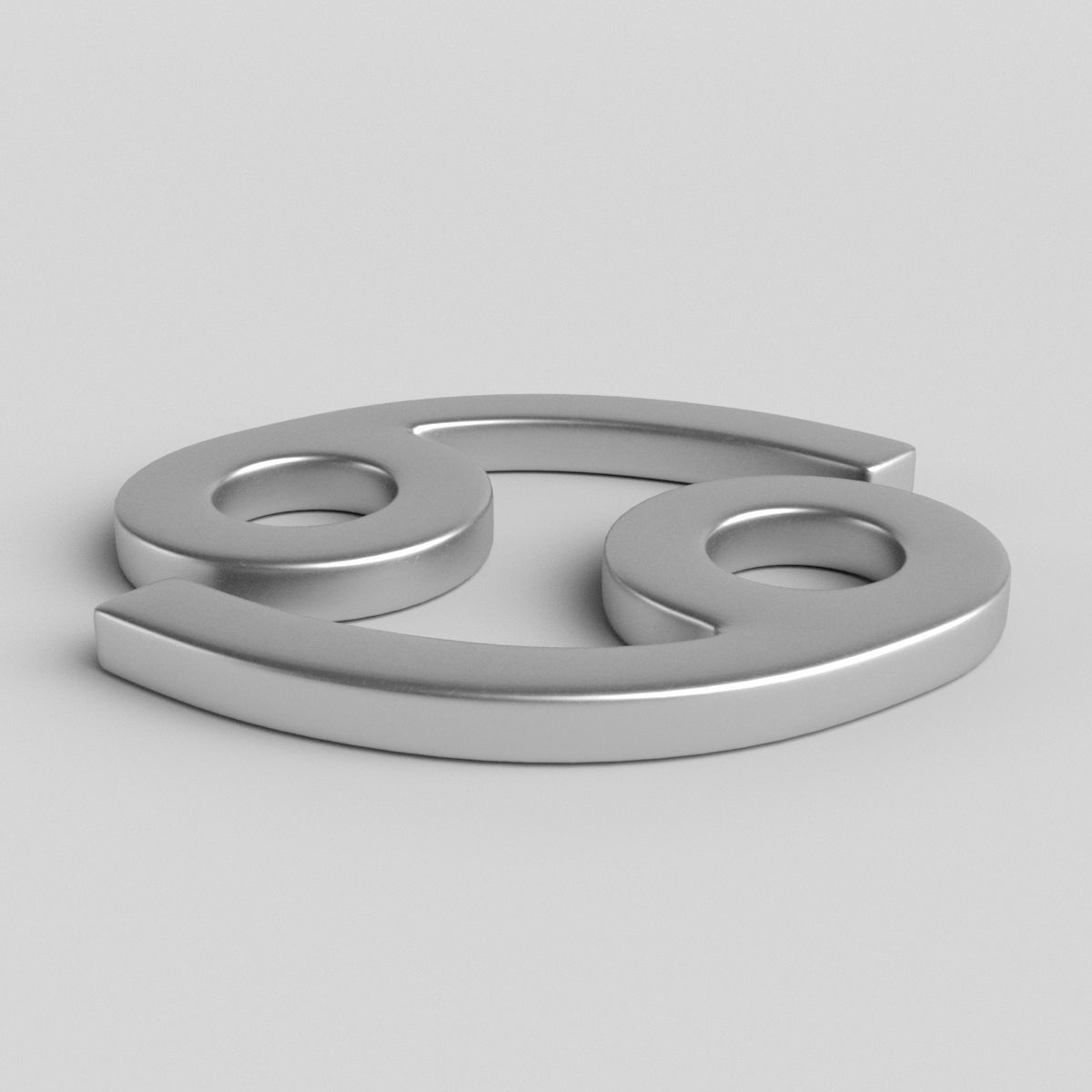 Cancer Sign 3D model_1