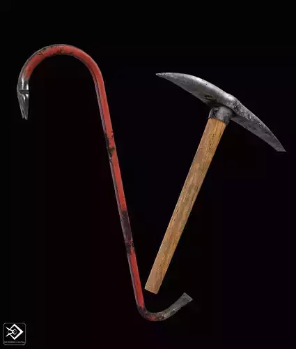 Crowbar and Old Pickaxe