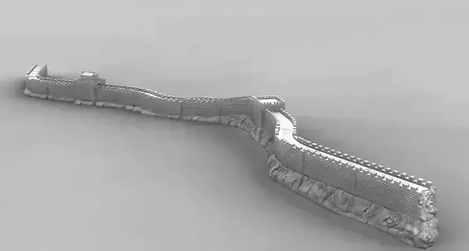 Part 5 - Chinese traditional house  3D print model