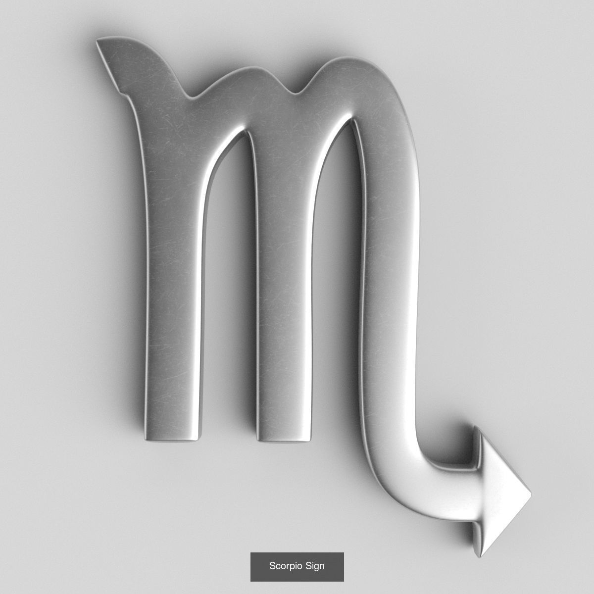 Zodiac Signs 3D Model Collection_7