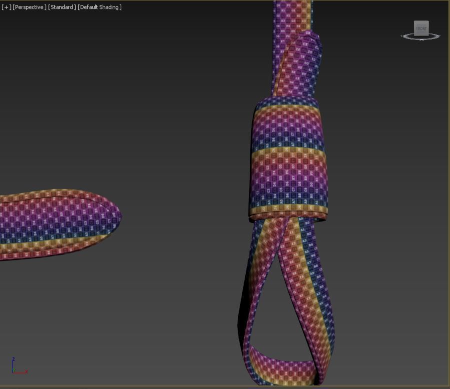 202 IMM Brush Leather Straps Vol 02 and UV and Video Tutorial Low-poly 3D model_37