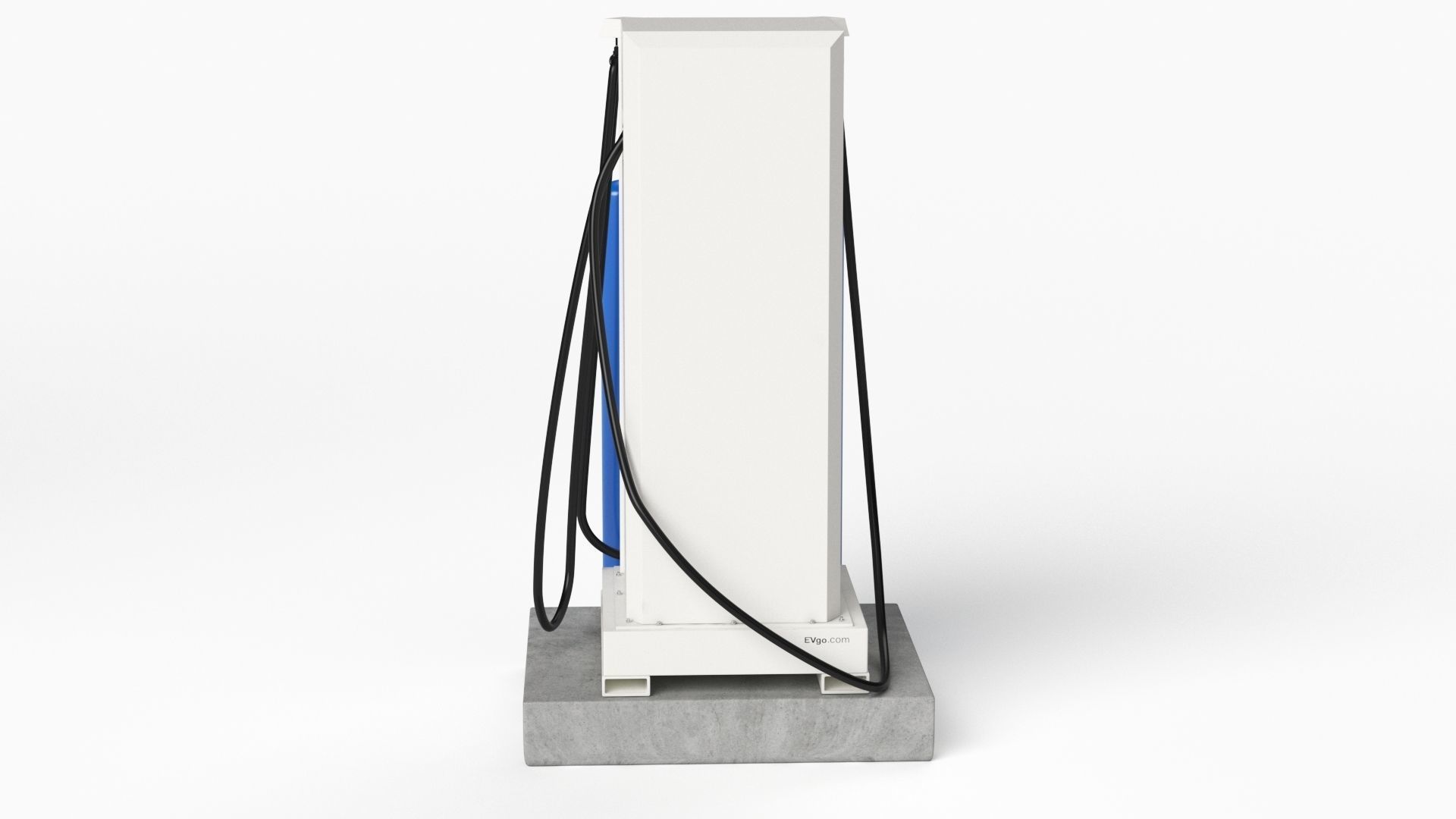 Electric Vehicle Charging Station EV GO 5 3D model_26