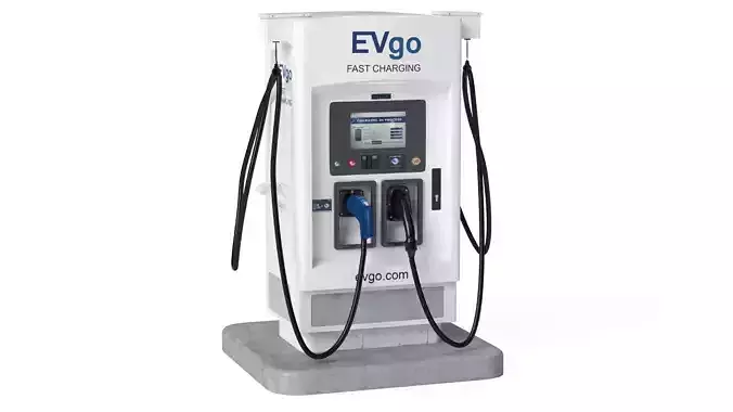Electric Vehicle Charging Station EV GO 4