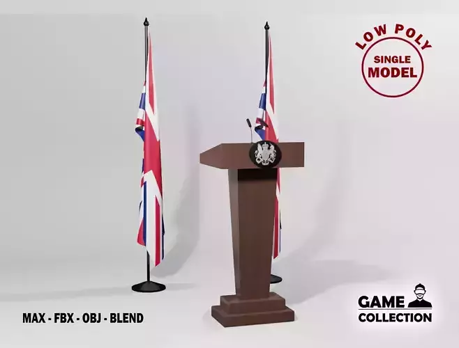 English Presidential podium