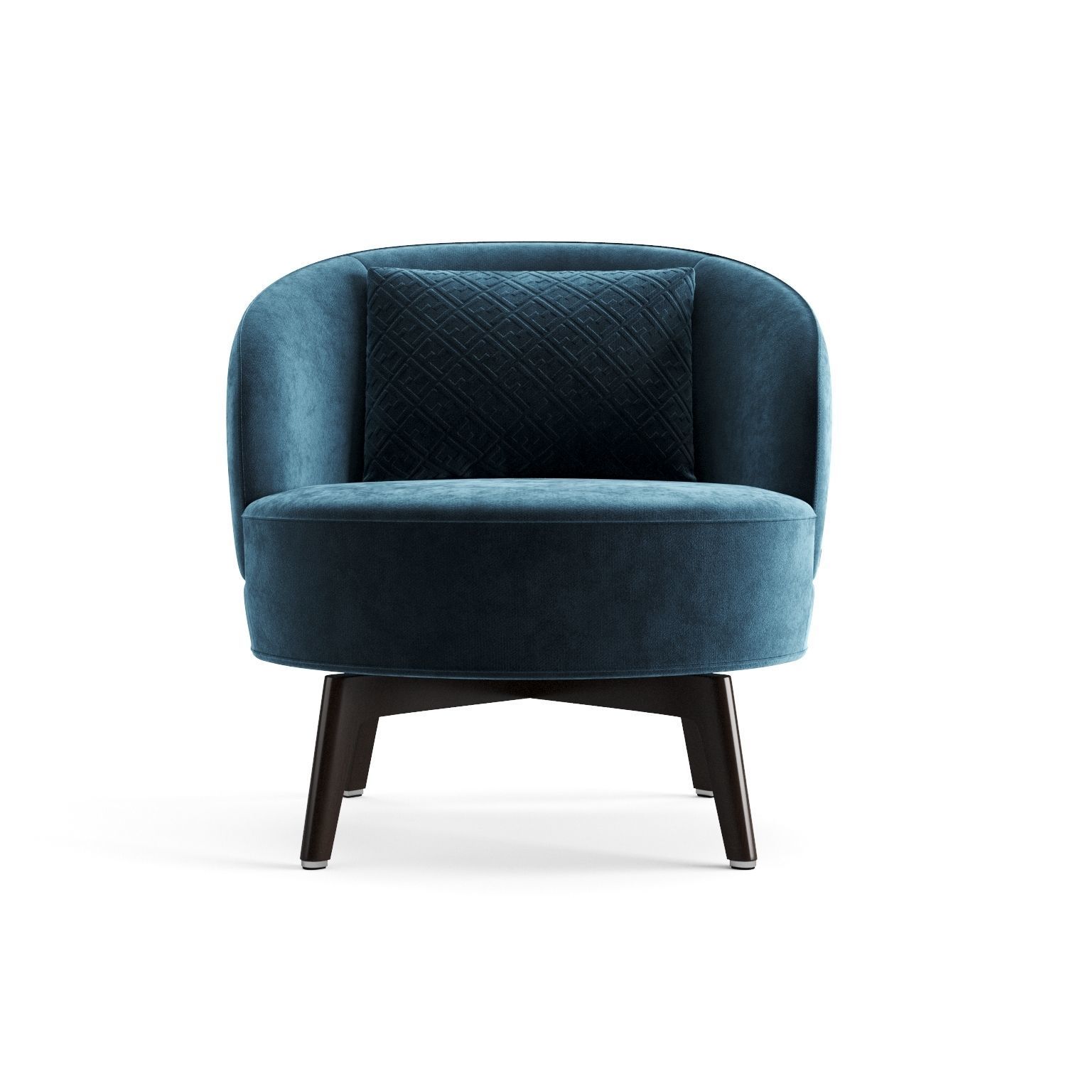 Fendi Casa Doyle Armchair 3D model_1