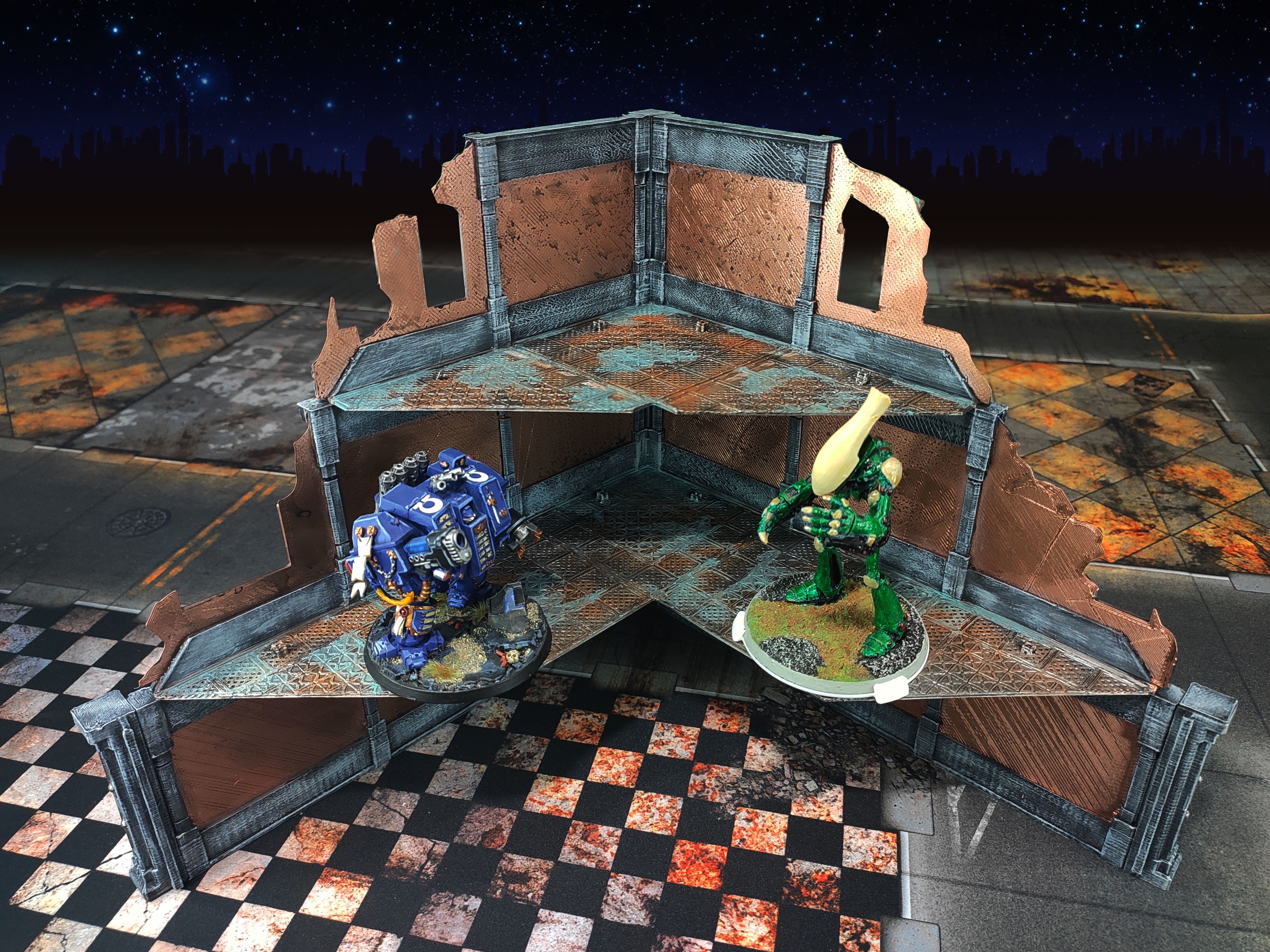 Damocles City Builder - Industrial Voltria - Modular Buildings 3D print model_25