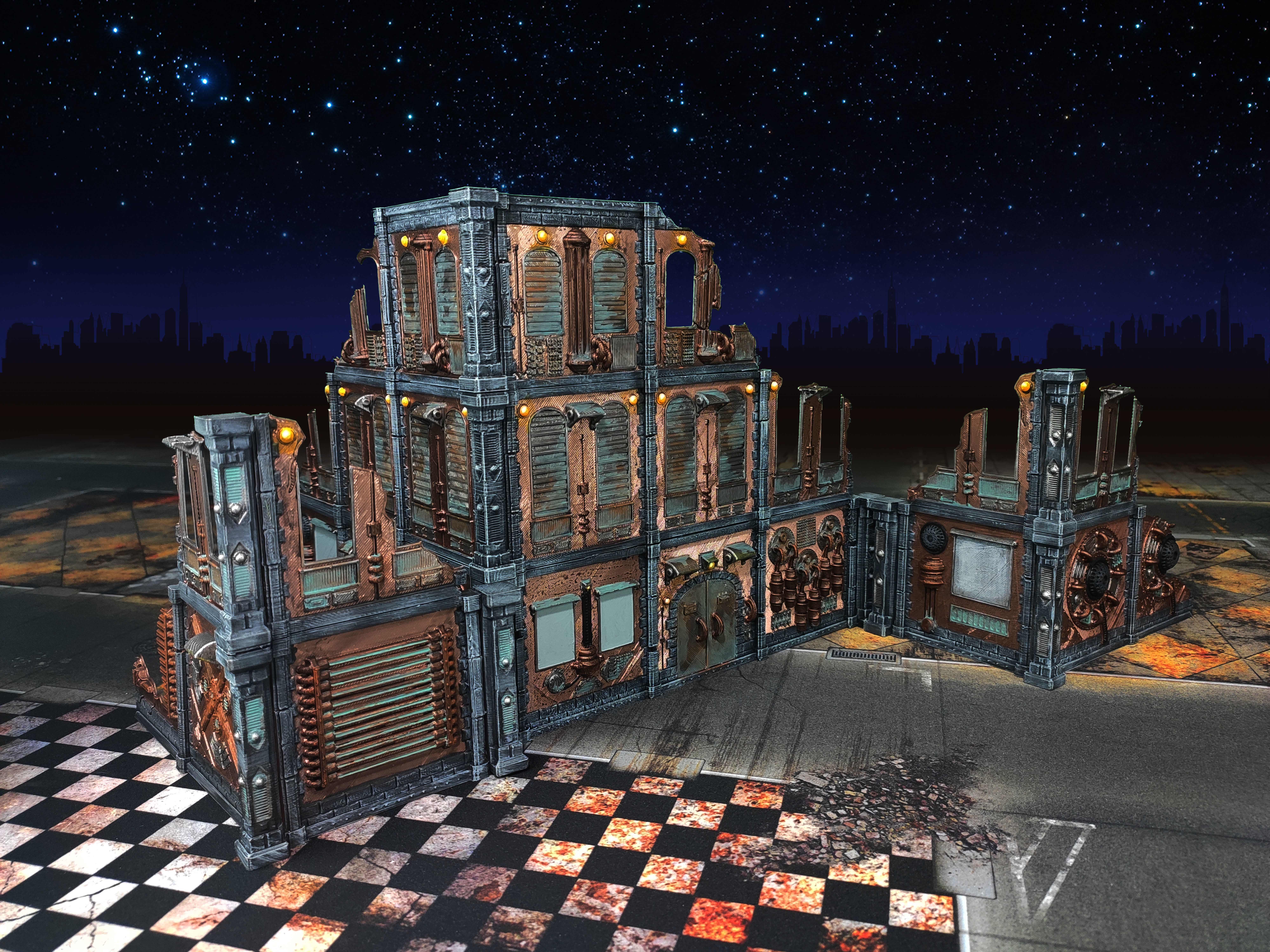 Damocles City Builder - Industrial Voltria - Modular Buildings 3D print model_31