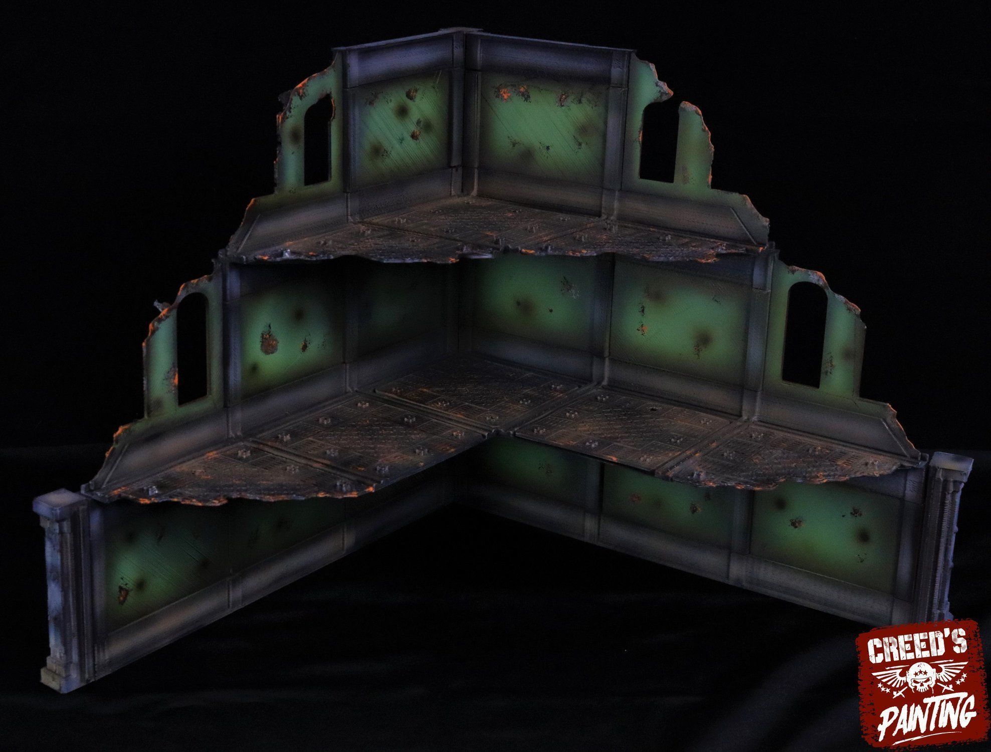 Damocles City Builder - Industrial Voltria - Modular Buildings 3D print model_10