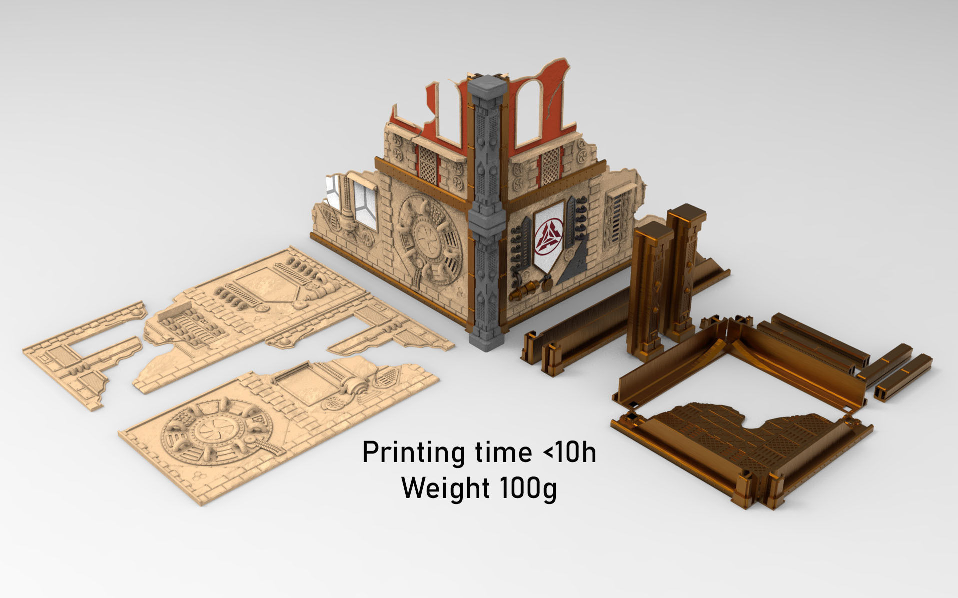 Damocles City Builder - Industrial Voltria - Modular Buildings 3D print model_7