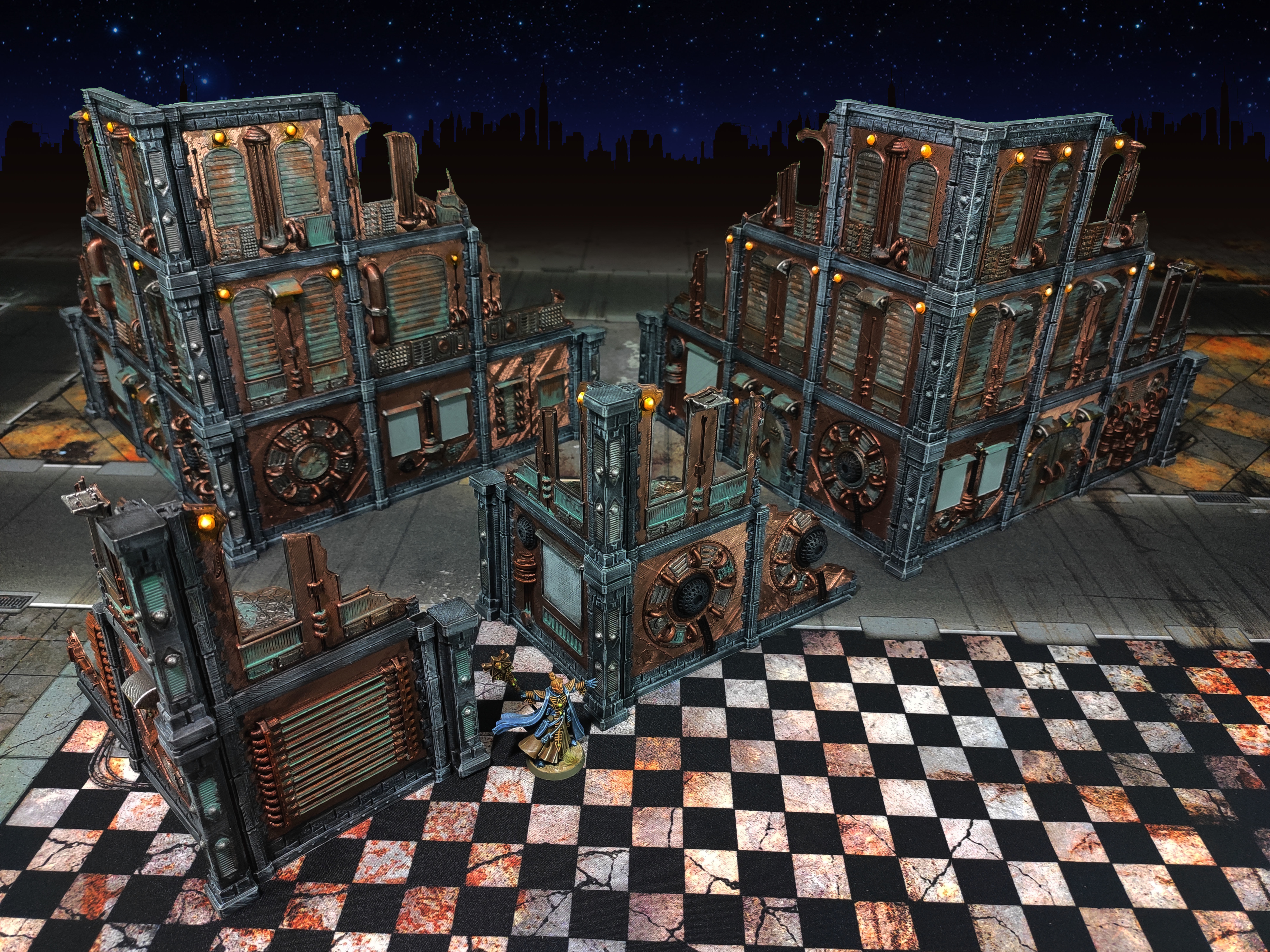 Damocles City Builder - Industrial Voltria - Modular Buildings 3D print model_24