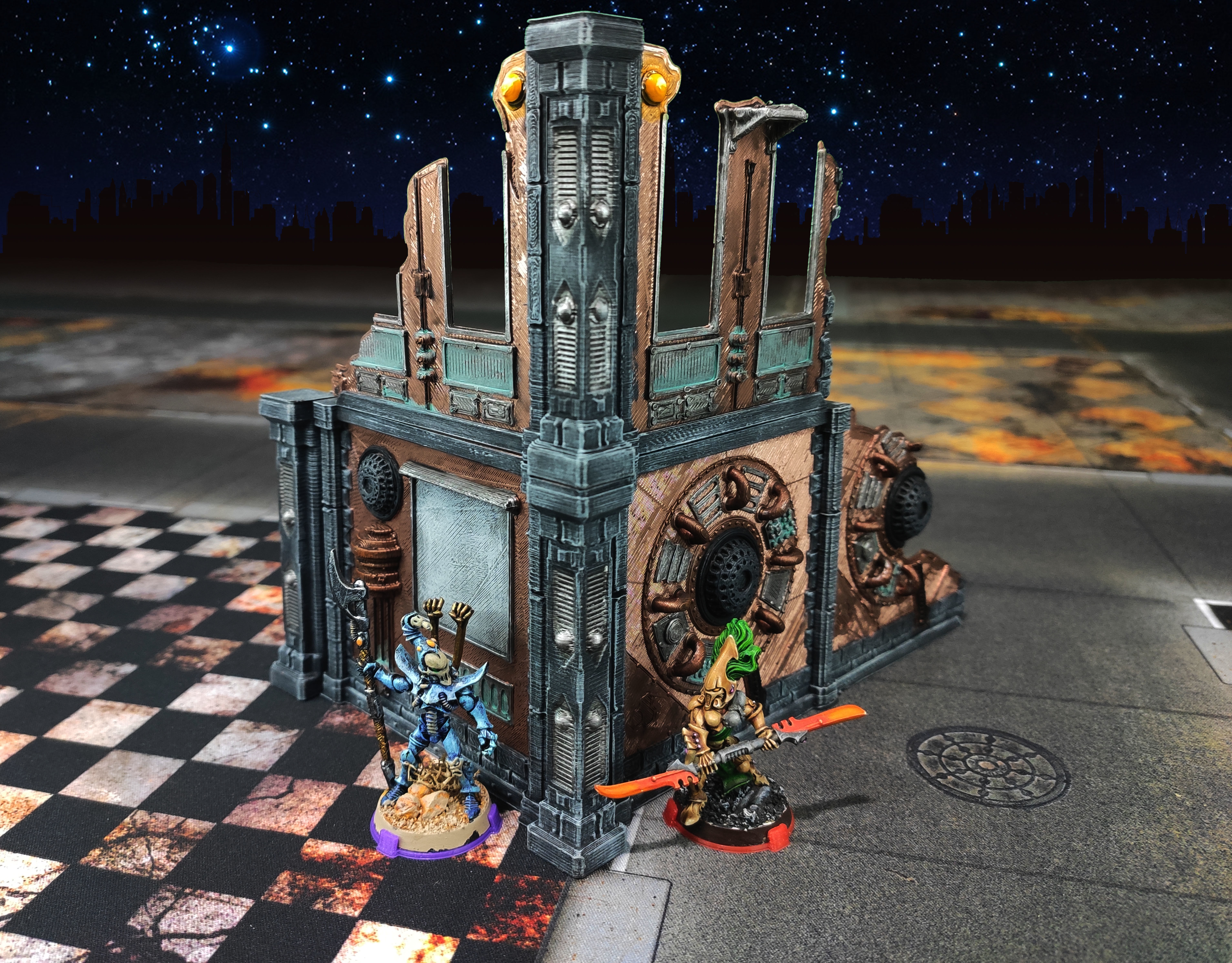 Damocles City Builder - Industrial Voltria - Modular Buildings 3D print model_21