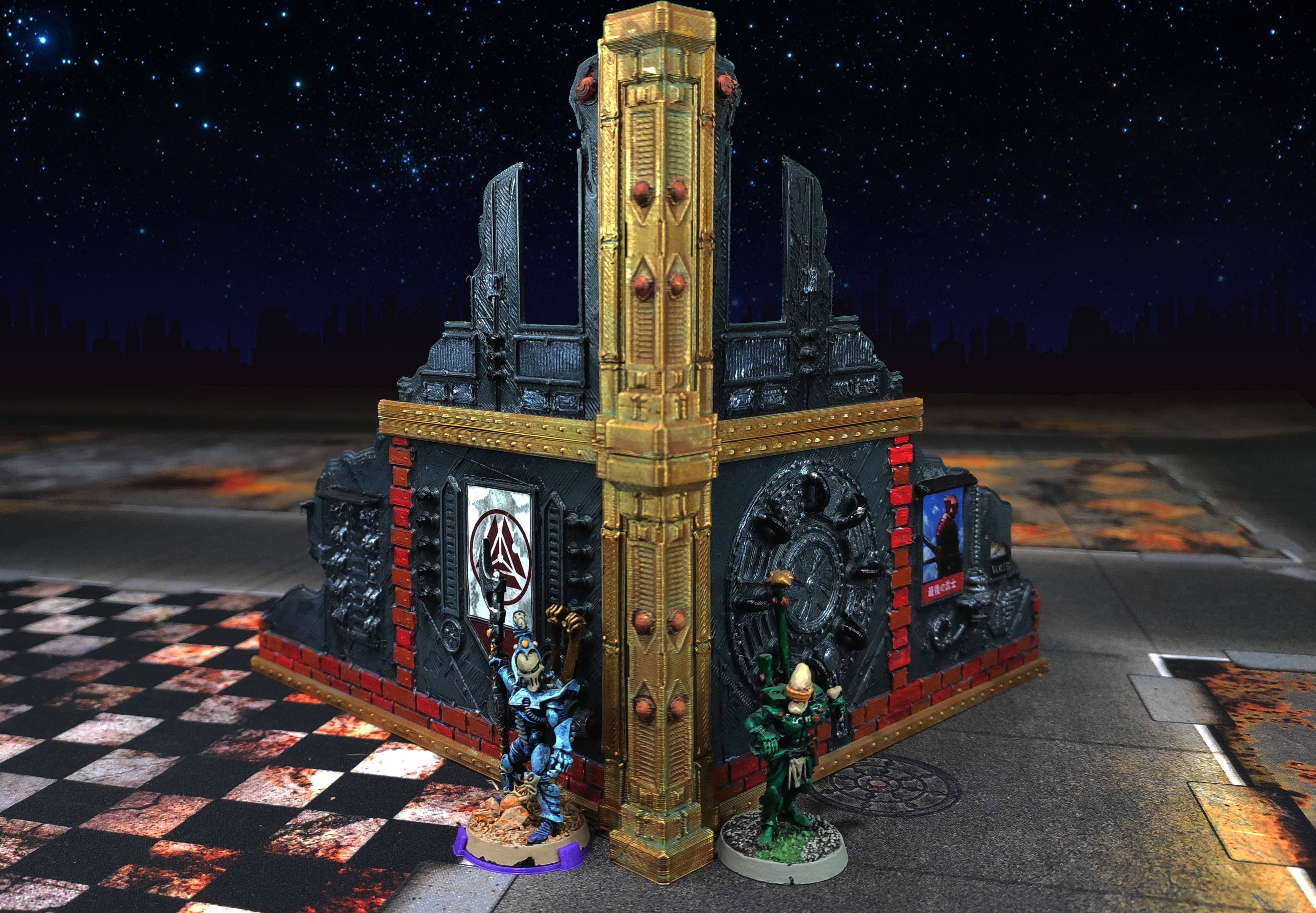 Damocles City Builder - Industrial Voltria - Modular Buildings 3D print model_20