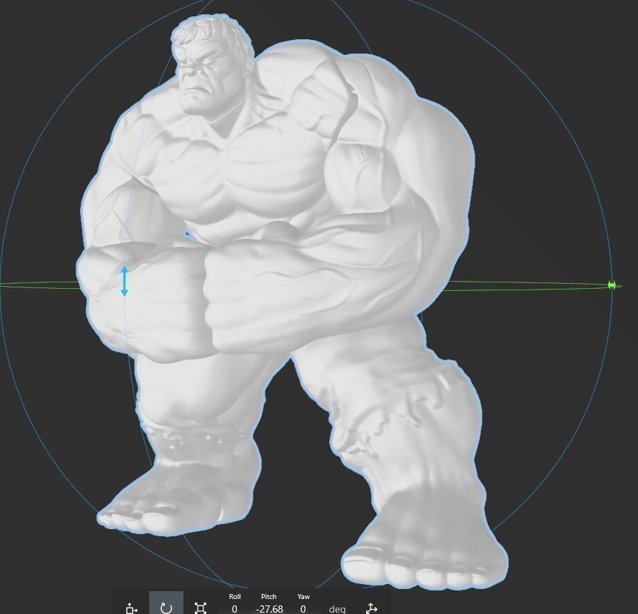 Marvel Incredible Hulk - 3D Print Model 3D print model_5