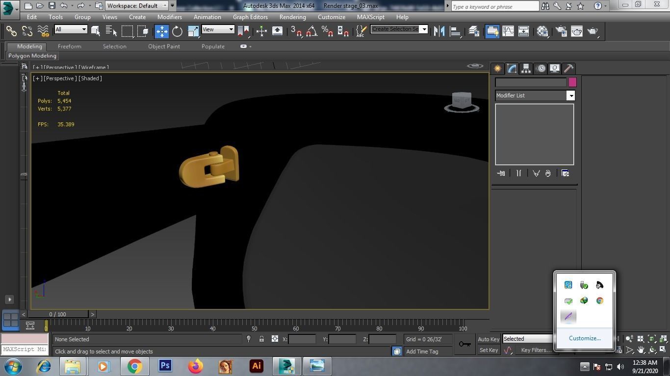 Prada PR 16RSF 3D model_5