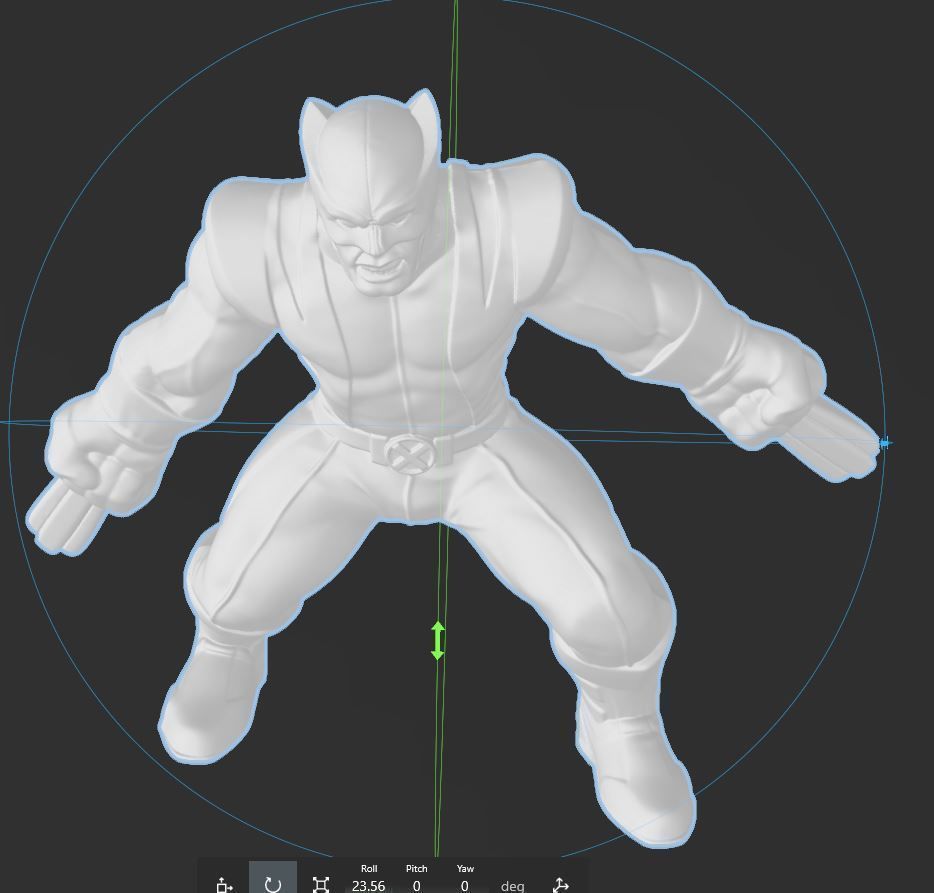 Classic Marvel Comics Xmen Wolverine - The Best 3D Print Model 3D print model_4