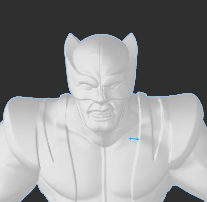 Classic Marvel Comics Xmen Wolverine - The Best 3D Print Model 3D print model_5