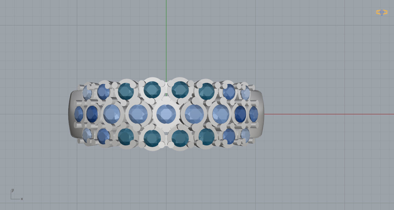 Ring and Earrings 118 3D print model_10