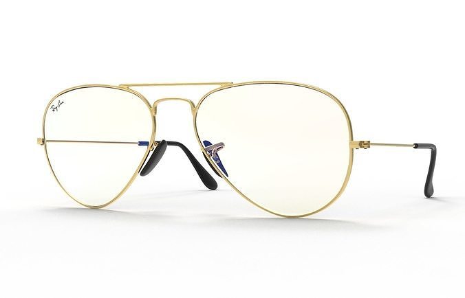 Ray Bans Aviators  3D model