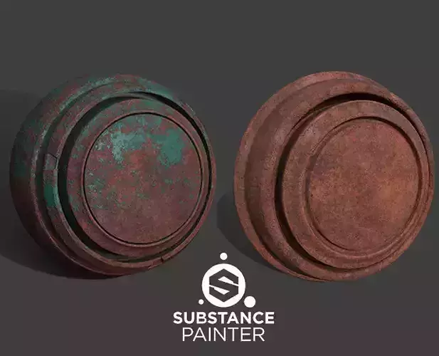 rust smart material 2 in one 3D model