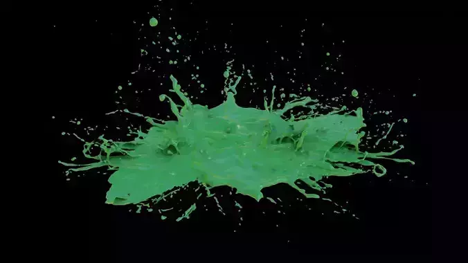 Paint Splash 3D model