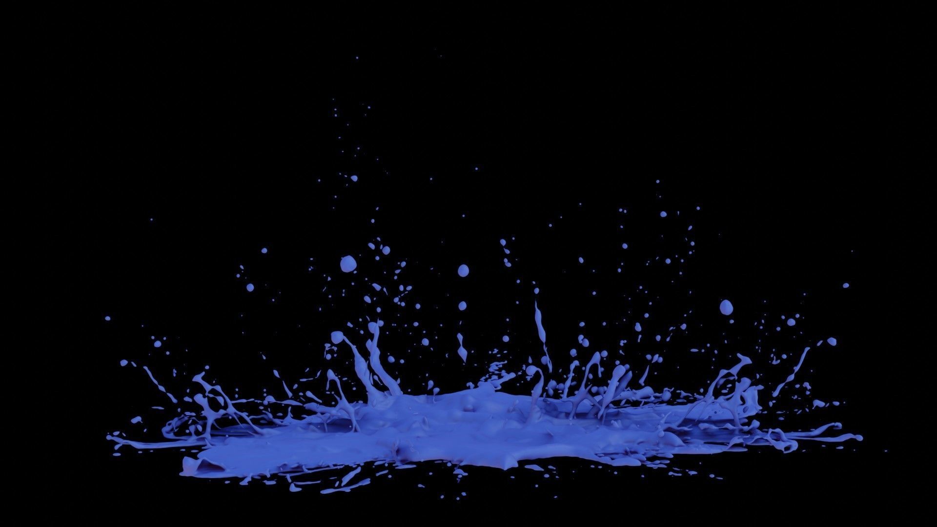 Paint Splash 3D model_4