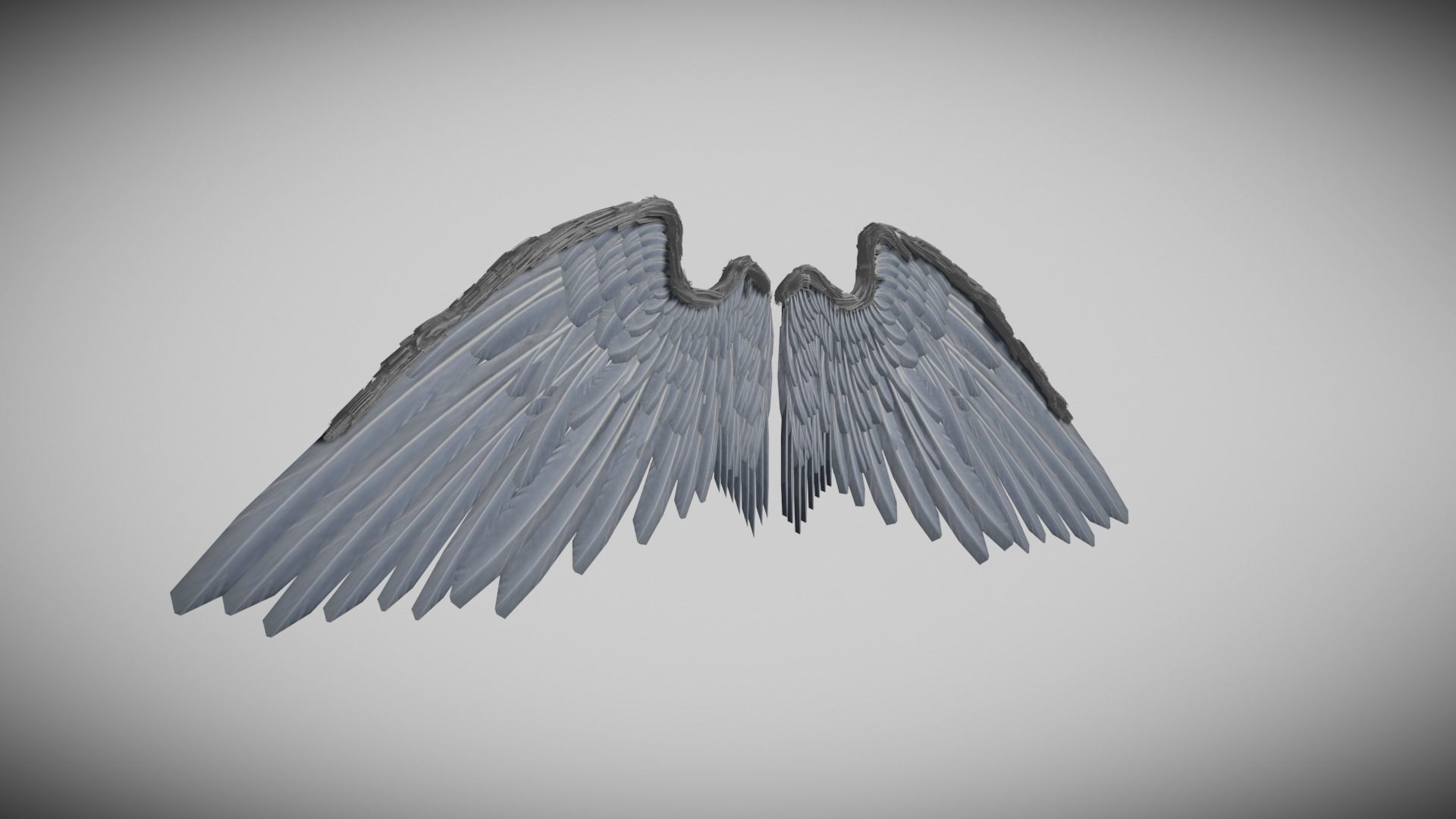 Wing Non-Rigged 3D model_2