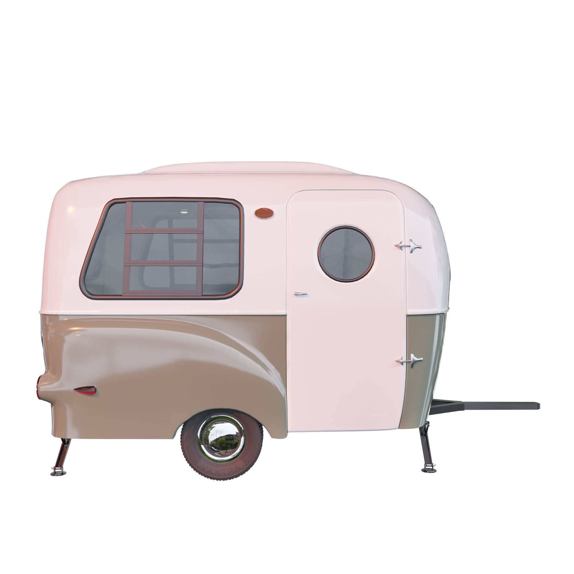 Travel trailer Happier Camper HC1 3D model_6