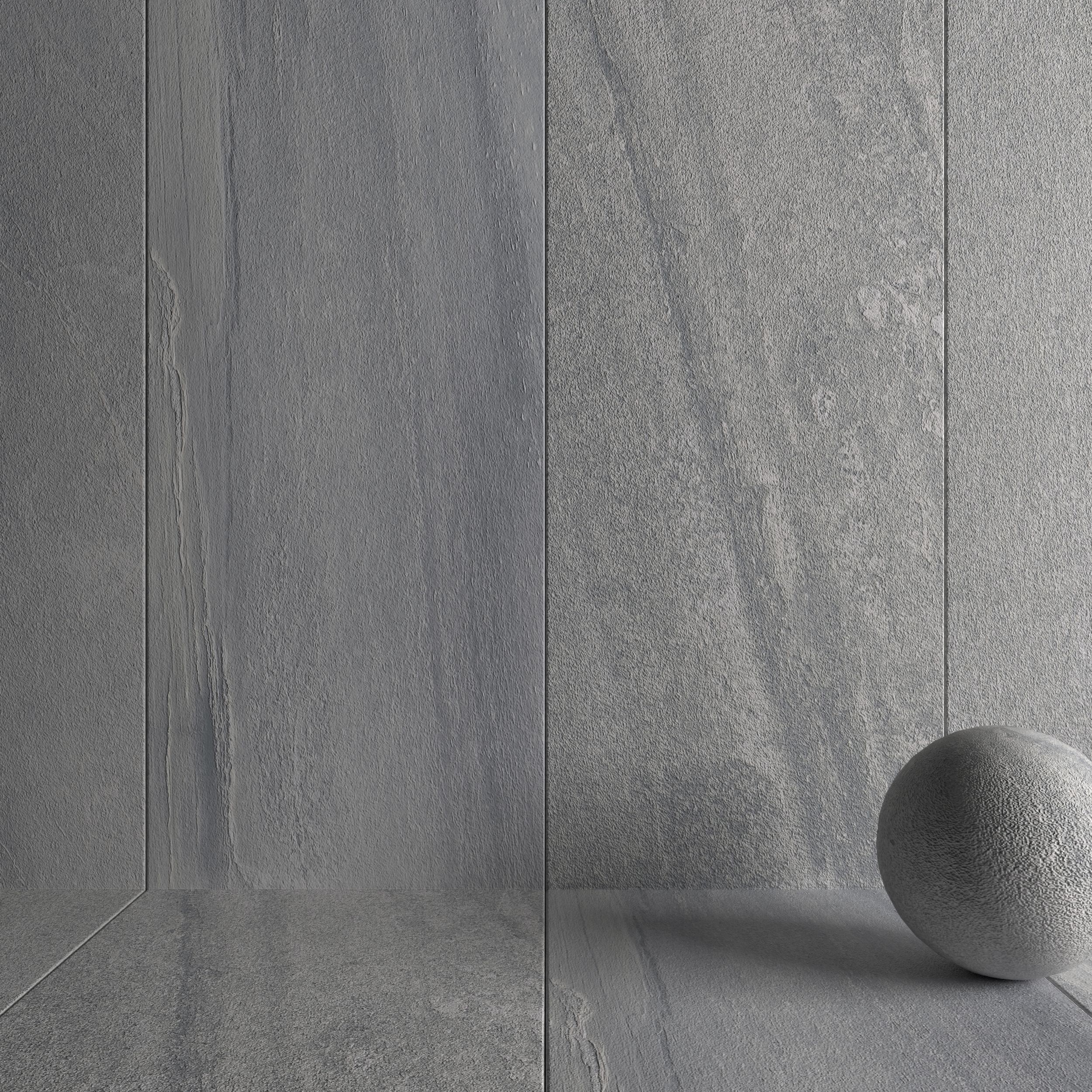 Stone Wall Tiles Santorini Ice 120x270 Set 3 Texture_2