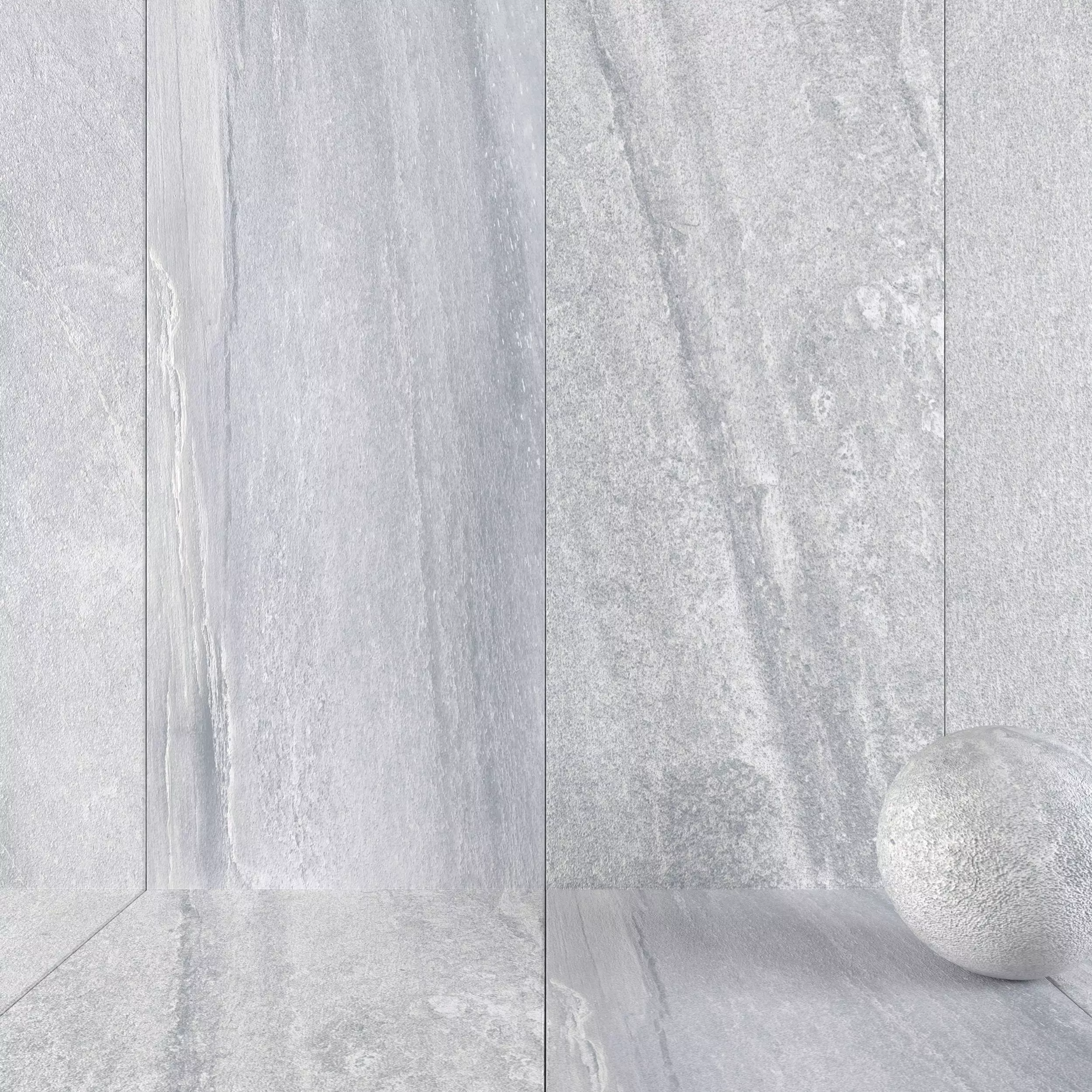 Stone Wall Tiles Santorini Ice 120x270 Set 3 Texture_0