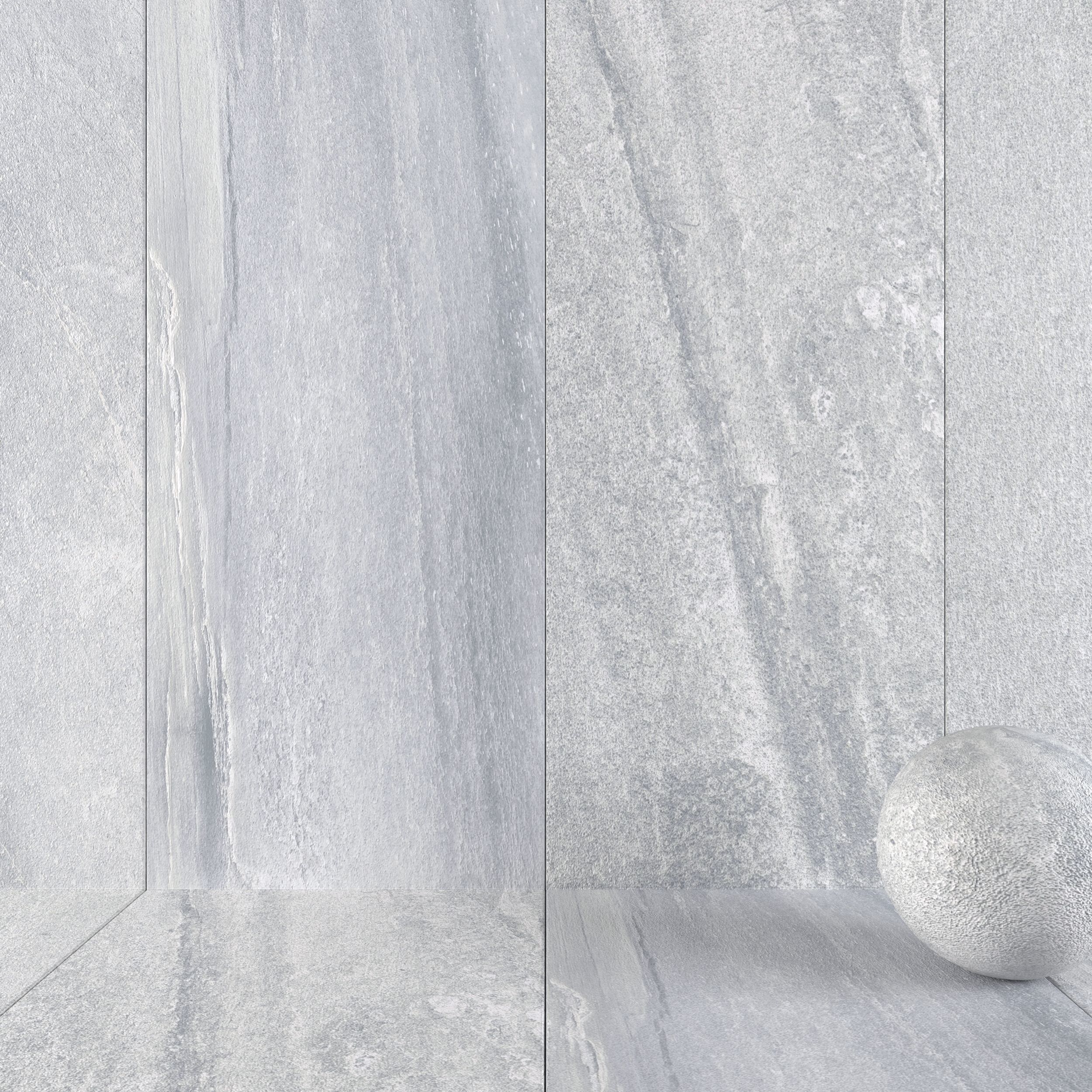 Stone Wall Tiles Santorini Ice 120x270 Set 3 Texture_5