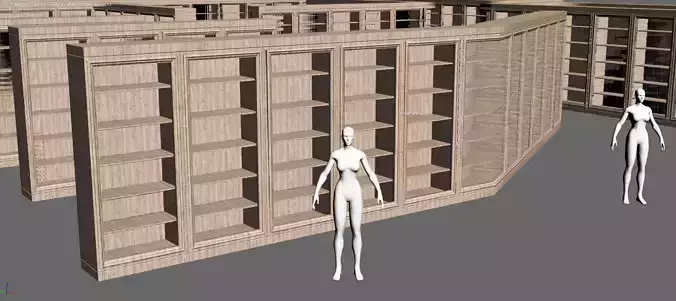 cabinets decorate long frilly motifs