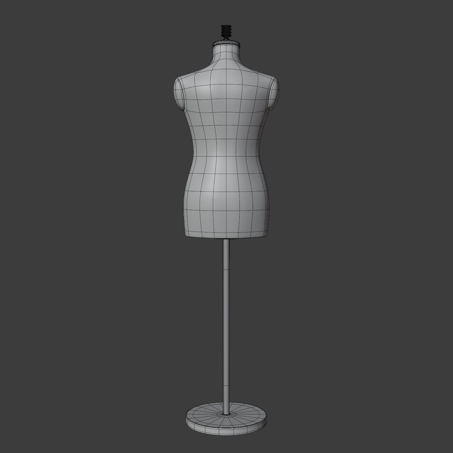 Mannequin Torso 3D model_9