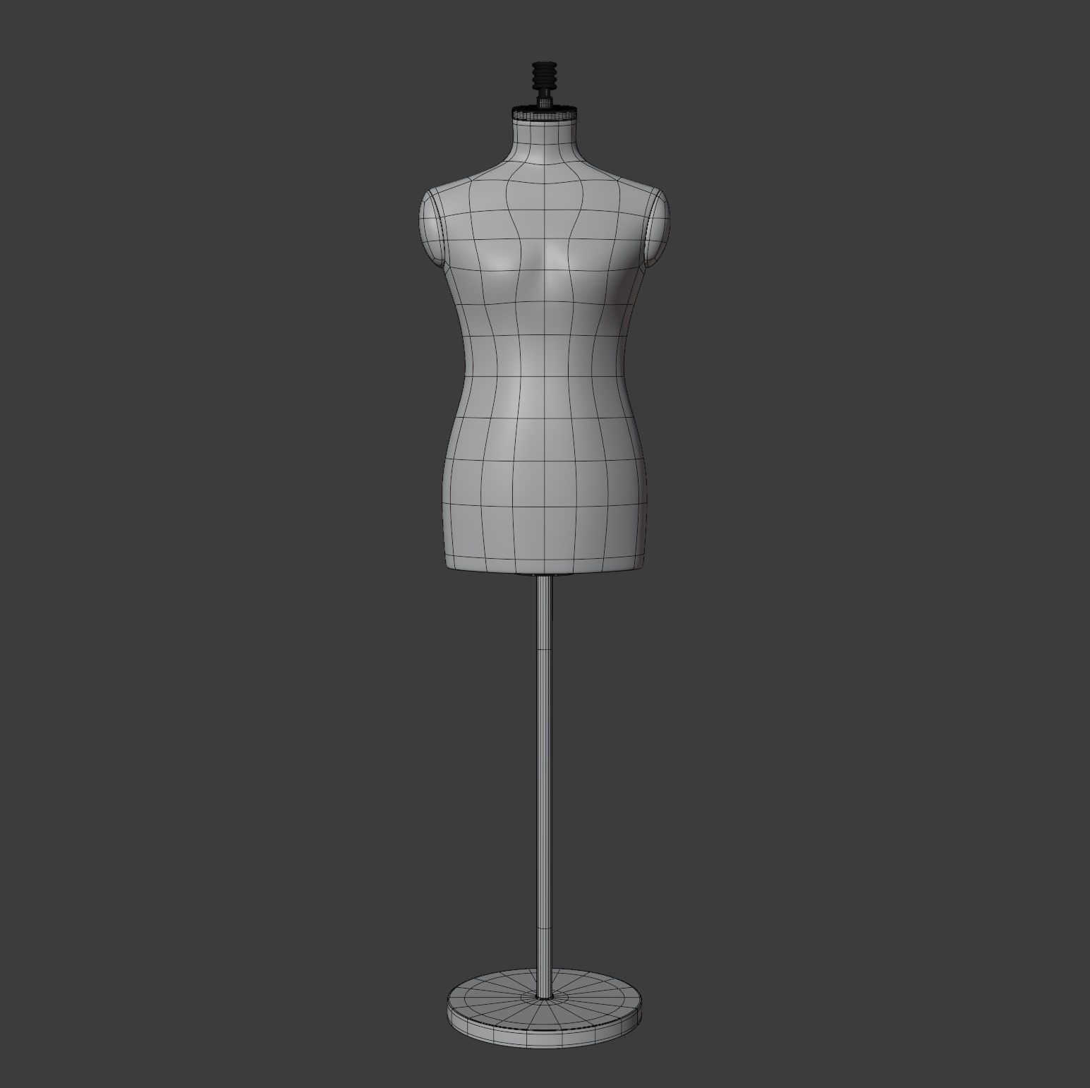 Mannequin Torso 3D model_5