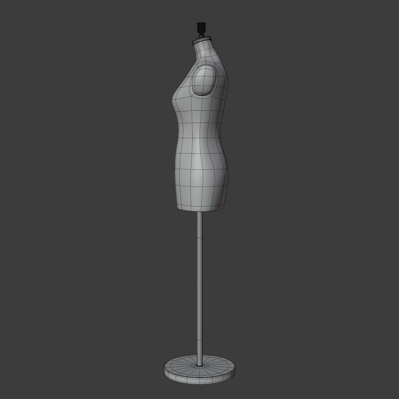Mannequin Torso 3D model_7