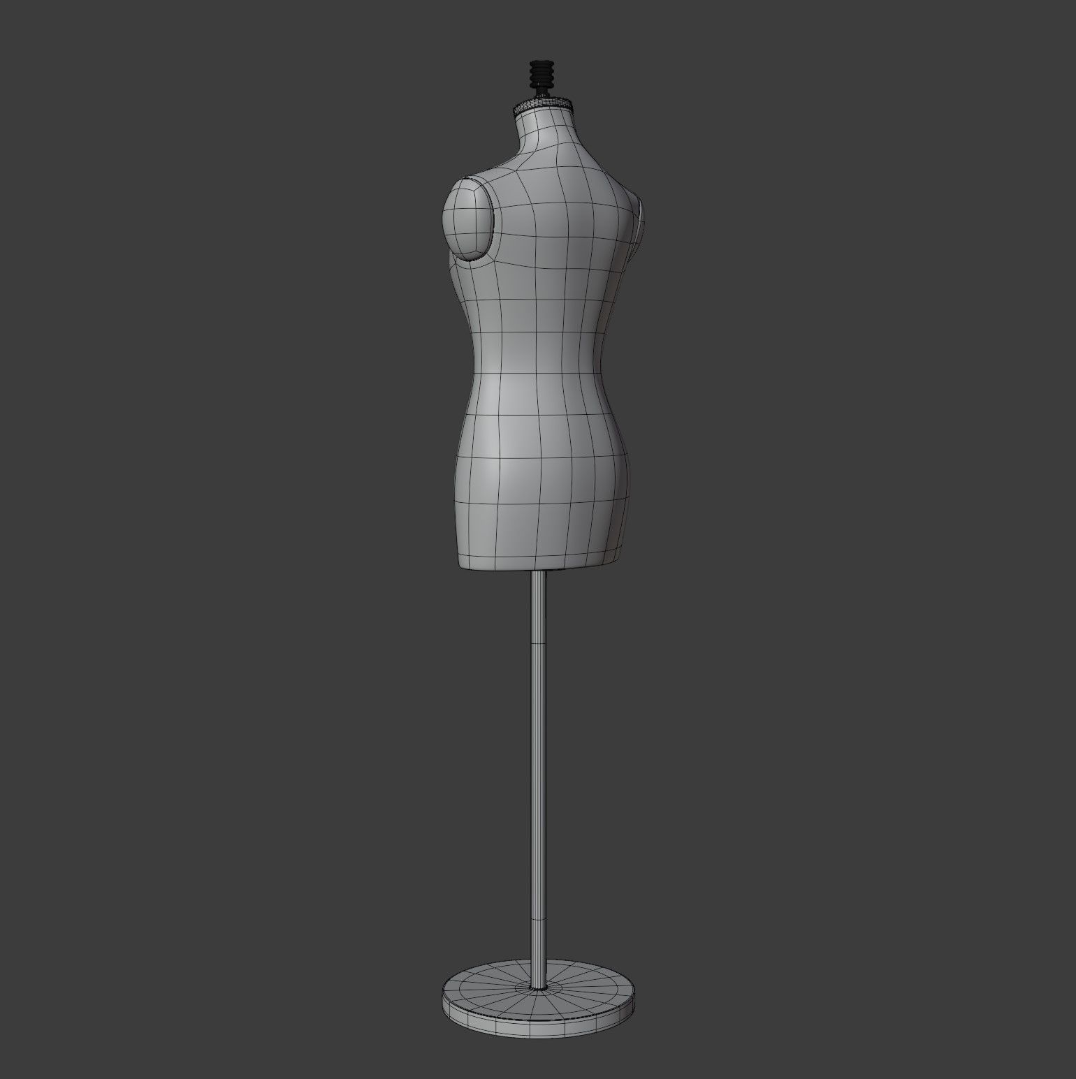 Mannequin Torso 3D model_8