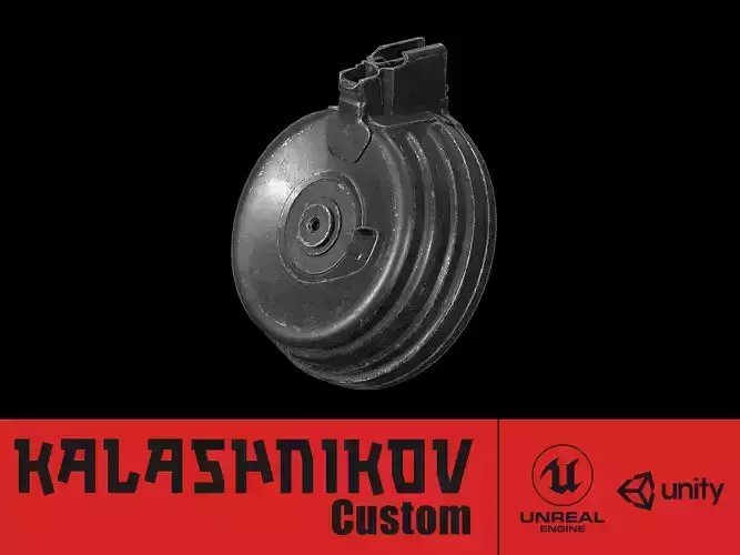 AK - Magazine - Drum