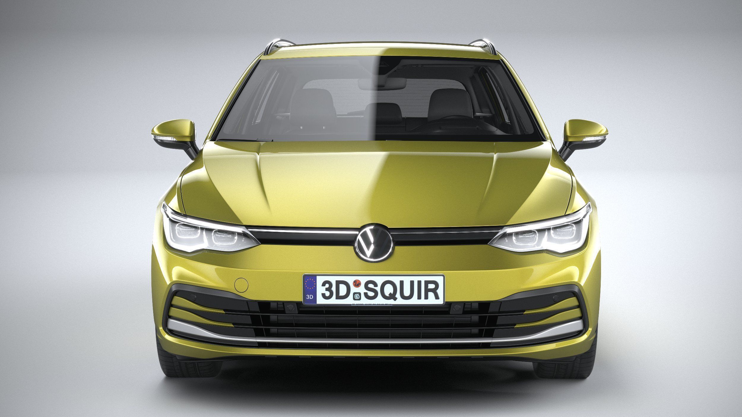 Volkswagen Golf Variant Basic 2021 3D model_13